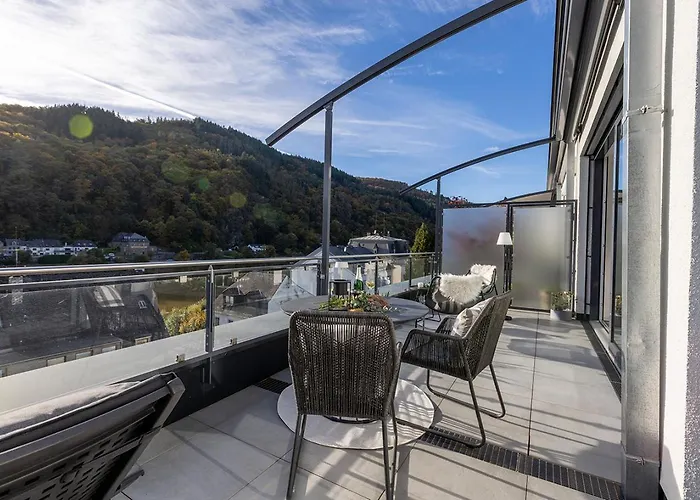 Neu Penthouse Moseltop Luxus Design Klima 2P